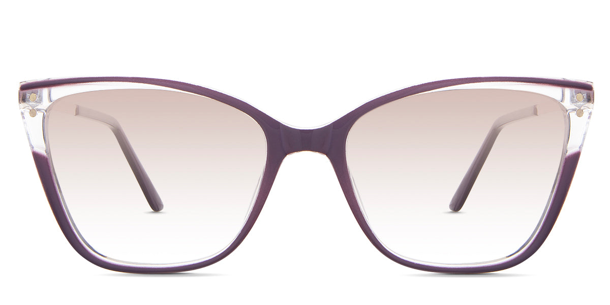 Mila Women's Prescription Tinted Glasses - Stylish & UV Protection for Work, Driving & Outdoor Activities