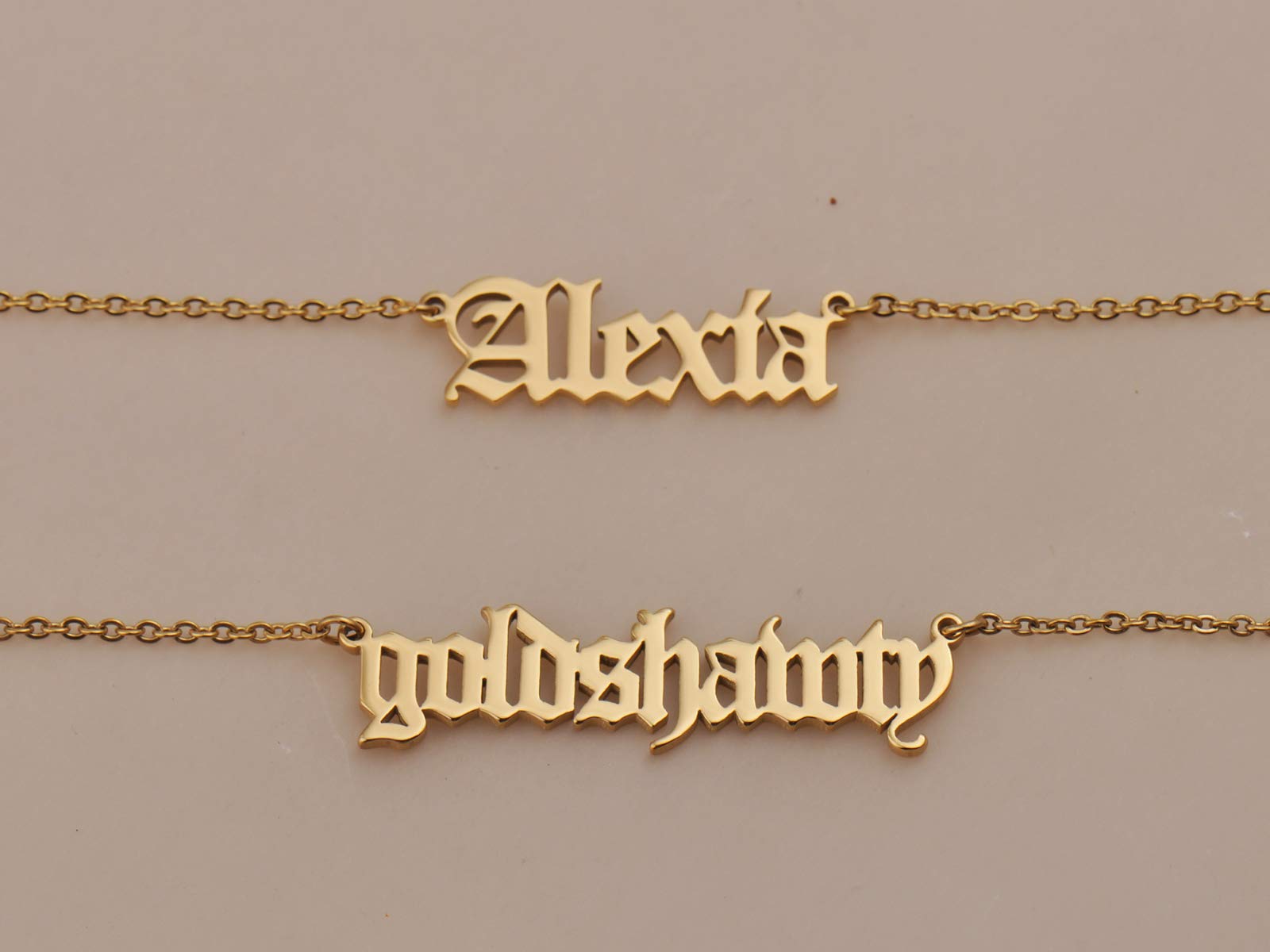 Personalized Name Necklace for Grandma - Marcel - Gift for Her Birthday