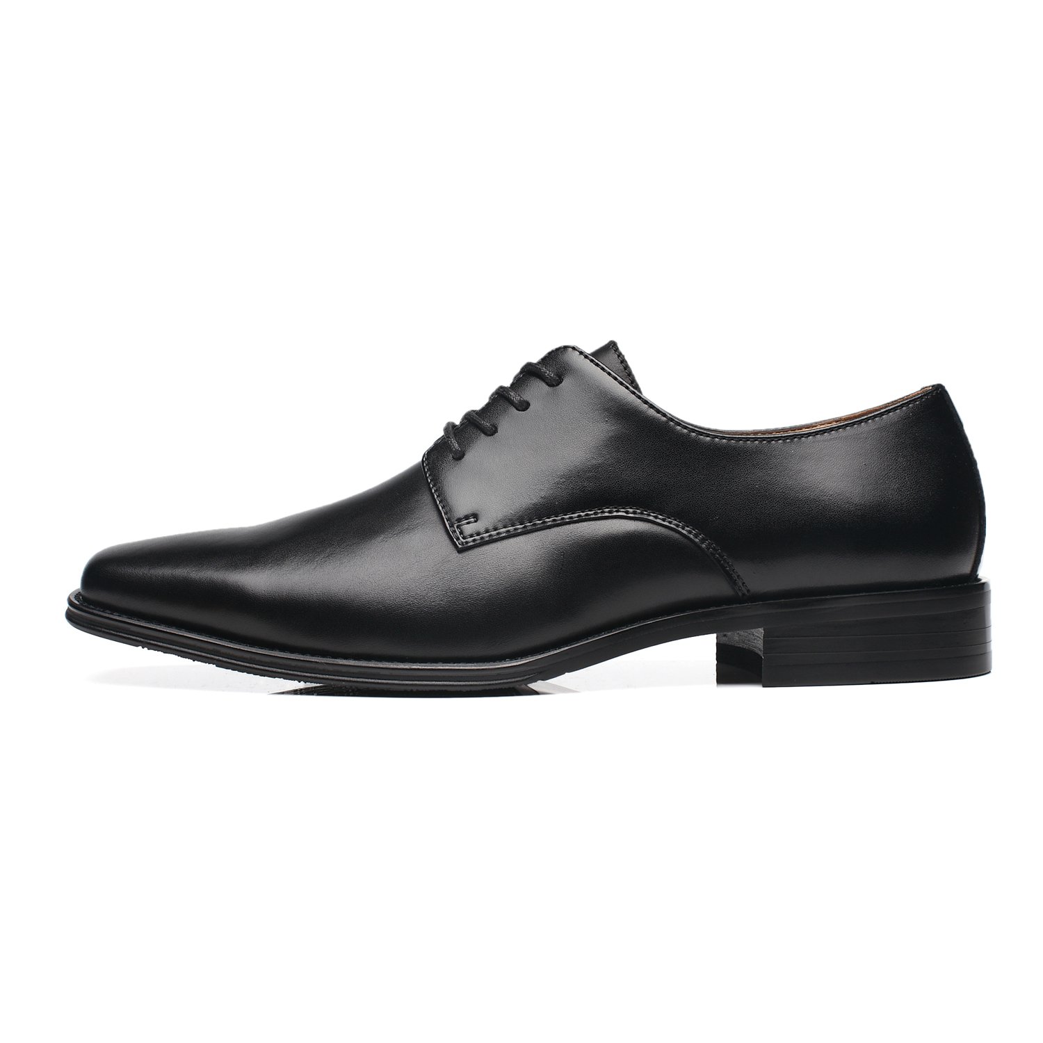 NXT NEW YORK Men's Leather Oxford Dress Shoes - Comfortable Lace-Up Formal Business Shoes for Work, Weddings & Office Wear