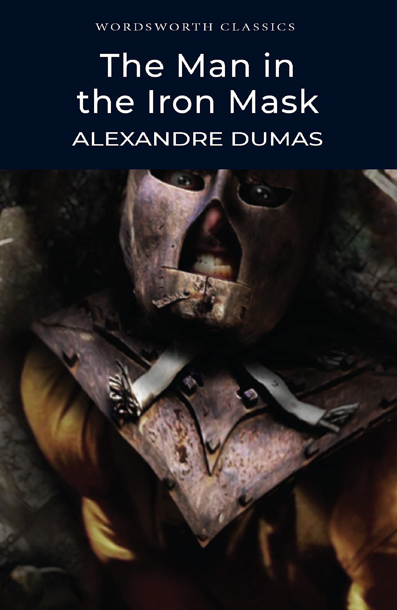 The Man in the Iron Mask - Wordsworth Classics Edition | Historical Fiction Novel by Alexandre Dumas | Perfect for Book Clubs & Classic Literature Lovers