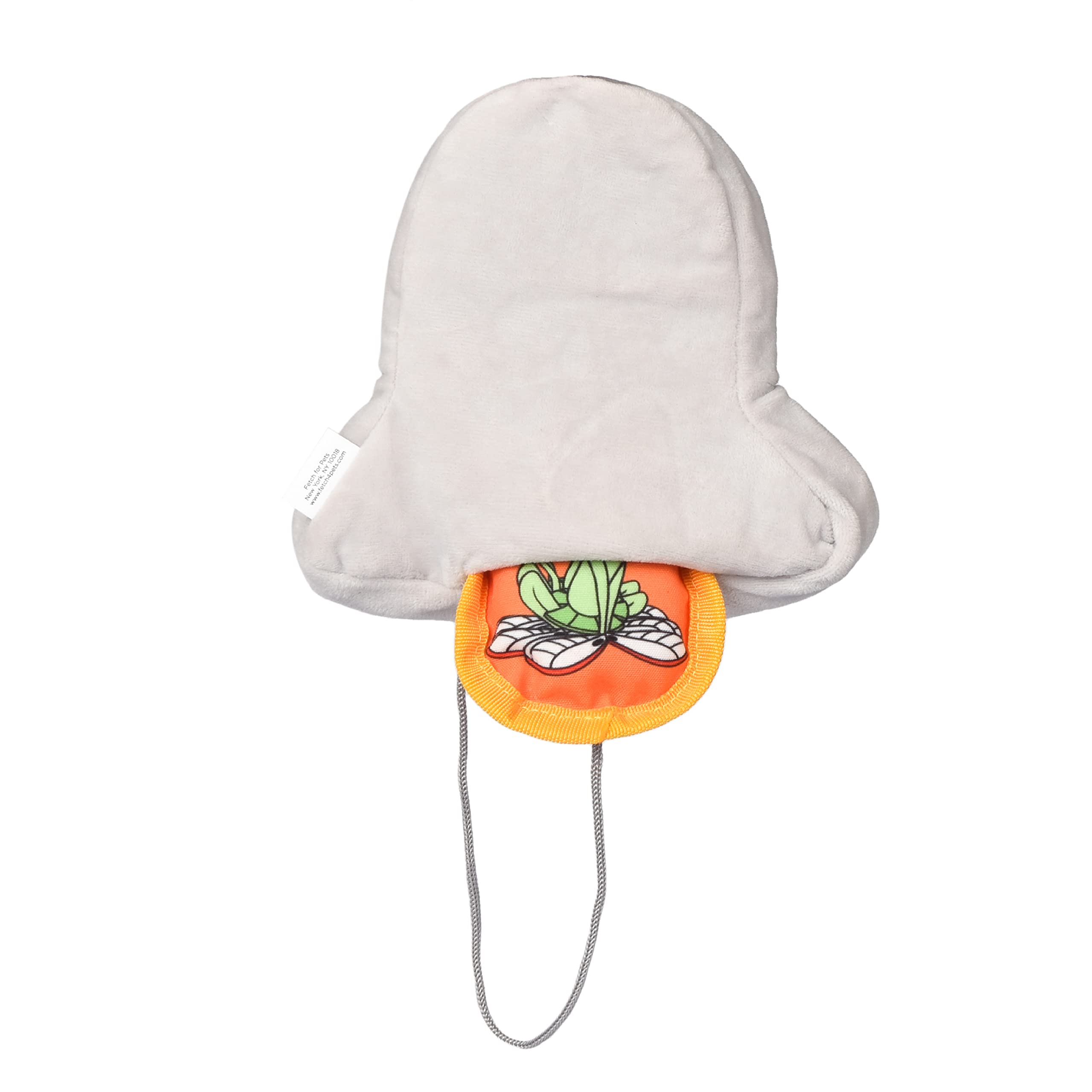 Marvin The Martian Plush Dog Toy for Hide & Seek - 6 Inch Officially Licensed Looney Tunes Warner Bros Pet Toy | Fun Interactive Play for Small & Large Dogs | Perfect for Indoor Games & Outdoor Adventures
