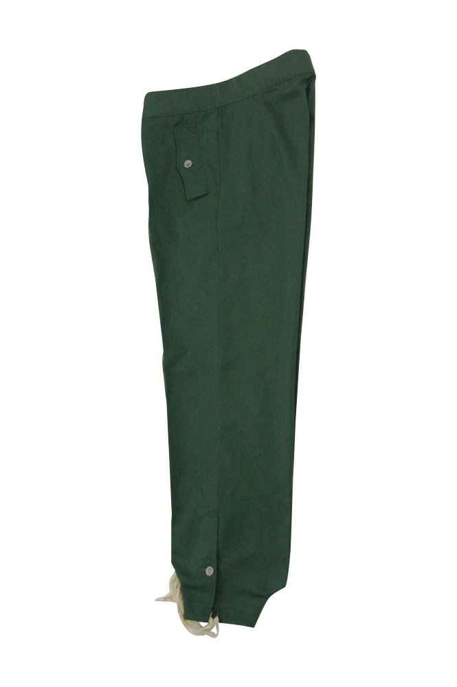 Original German WWII Panzer Elite Summer HBT Reed Green Trousers - Authentic Reproduction for Reenactment, Cosplay & Military Collectors
