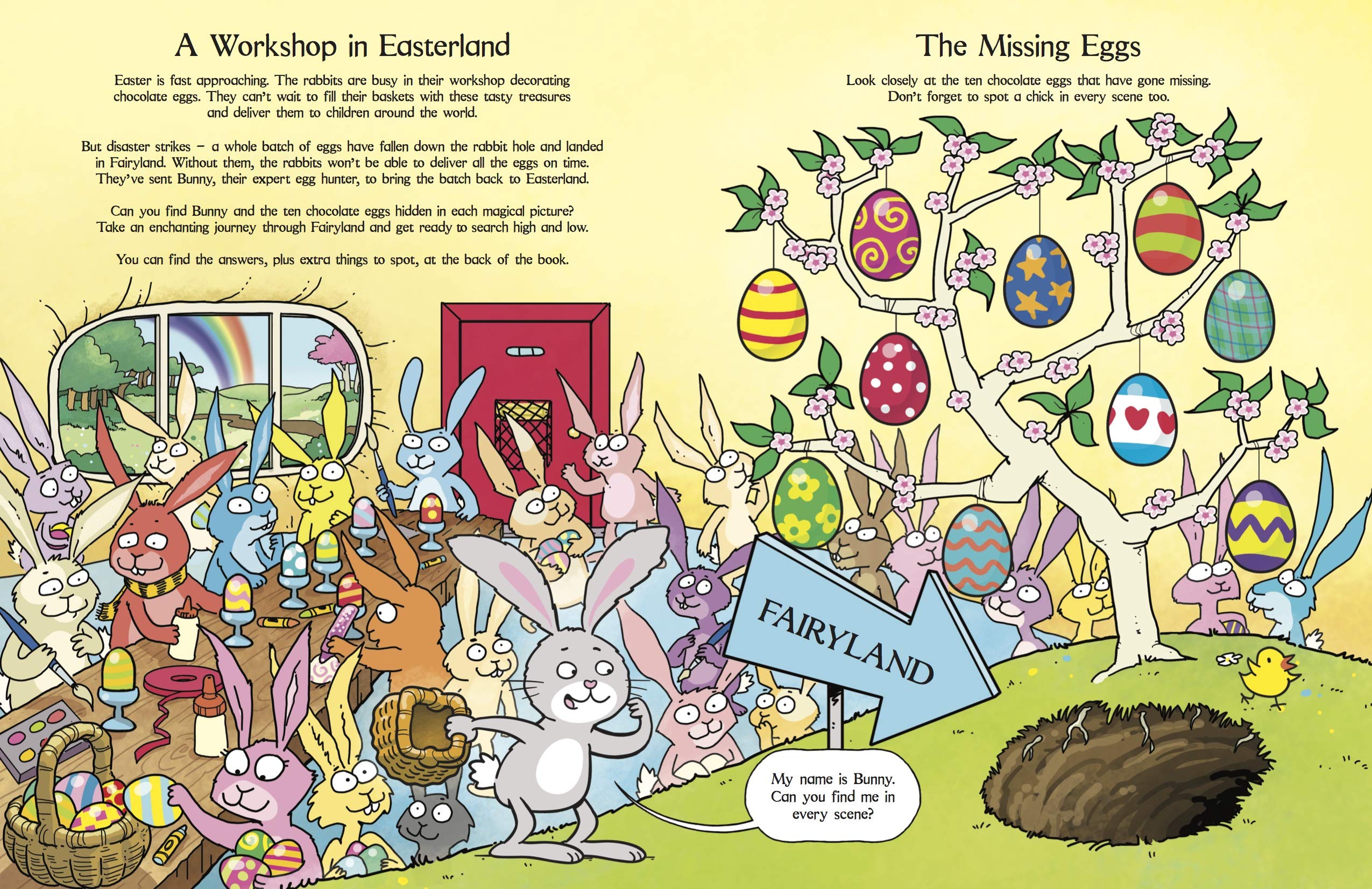 Where's the Bunny? An Easter Egg-cellent Search and Find Activity Book for Kids - Perfect for Easter Egg Hunts, Holiday Gifts & Family Fun