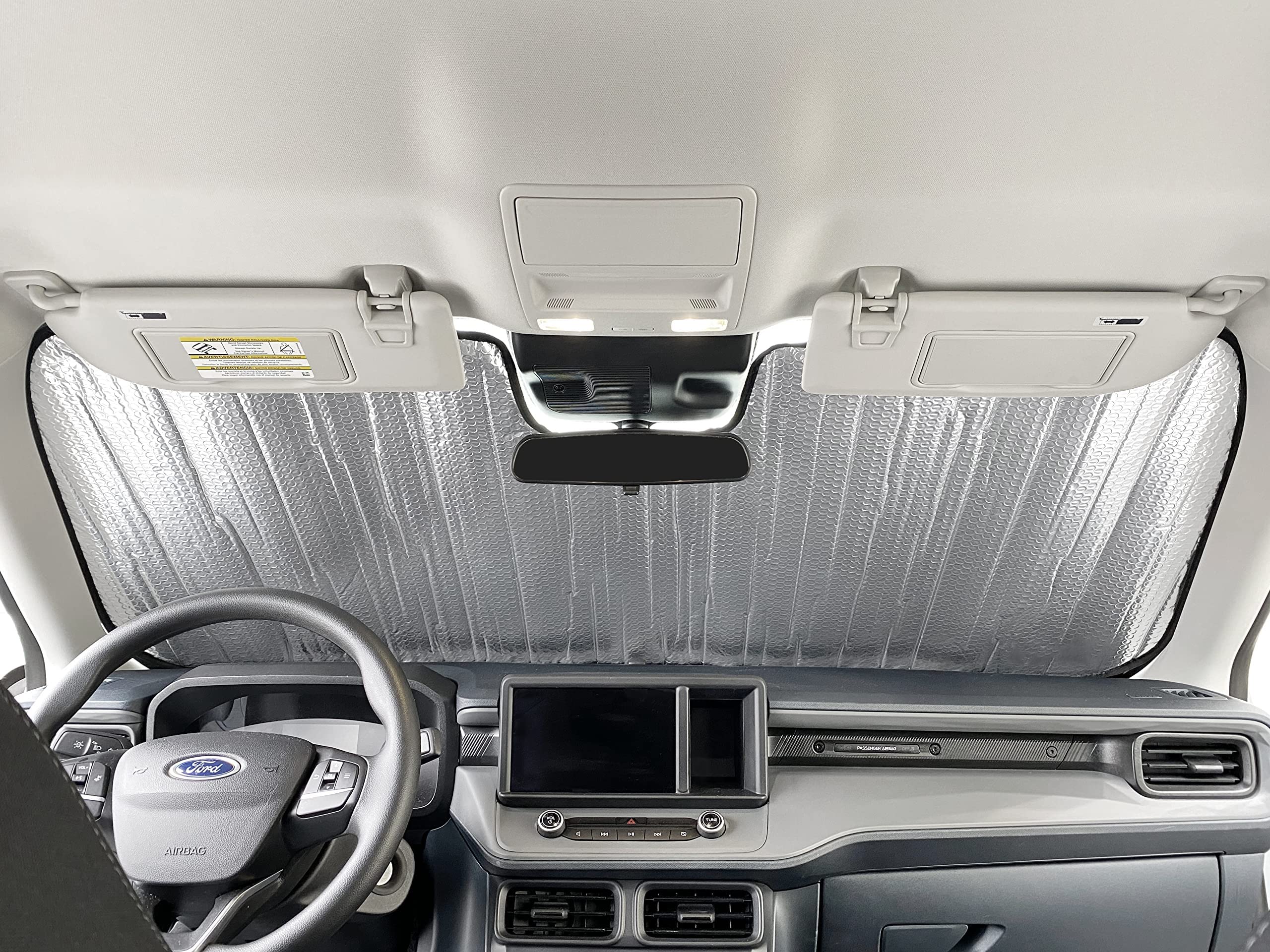 2022-2025 Ford Maverick Foldable Car Windshield Sunshade - UV Reflective Sun Visor Protector for Heat & Glare Reduction | Perfect for Summer Parking & Road Trips