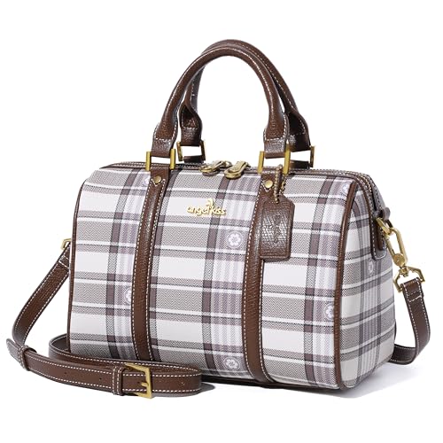 Plaid Taupe