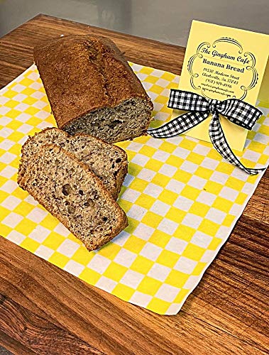 Homemade Gourmet Banana Bread - 2 Loaves (1 Pound Each) | Fresh Baked, Moist & Delicious | Perfect for Breakfast, Gifts & Family Gatherings