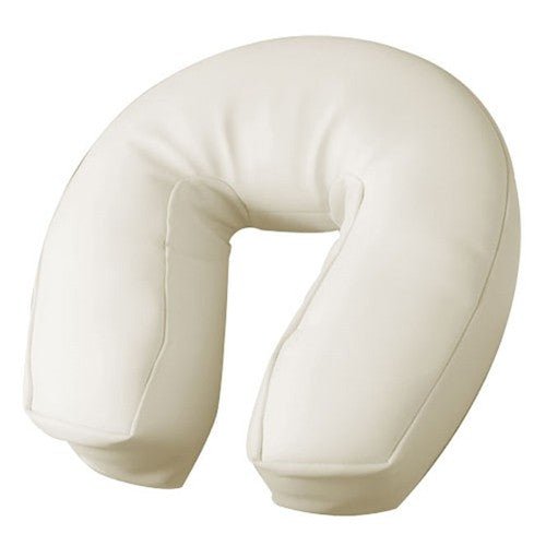 Premium White Face Cradle Cushion for Massage Tables - Ergonomic Support for Spa, Chiropractic & Physical Therapy Sessions - Perfect for Professional Massage Therapists & Home Use