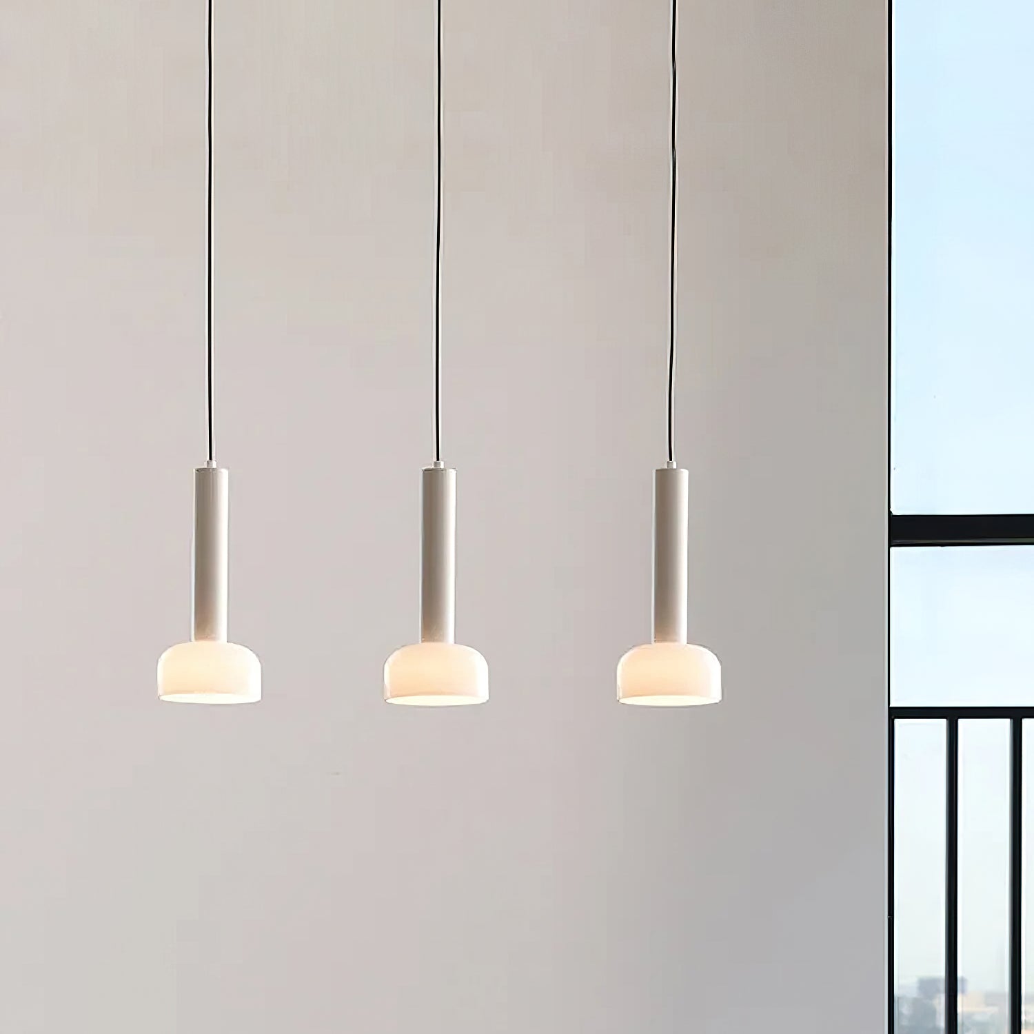 Modern Marco Pendant Light - Sleek Hanging Fixture for Kitchen Island, Dining Room & Bedroom Lighting | Dimmable LED Chandelier