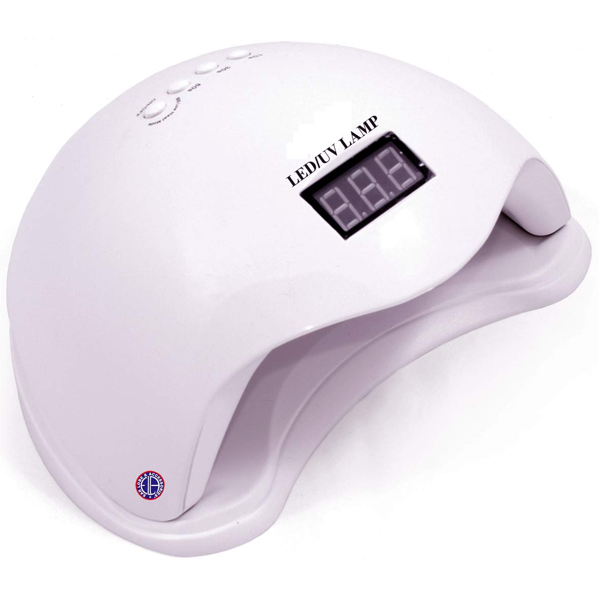 48W Professional LED/UV Nail Lamp with Timer - Fast Drying for Gel Polish, Manicure & Pedicure - Perfect for Home Salon, Nail Art Studio & DIY Nail Care