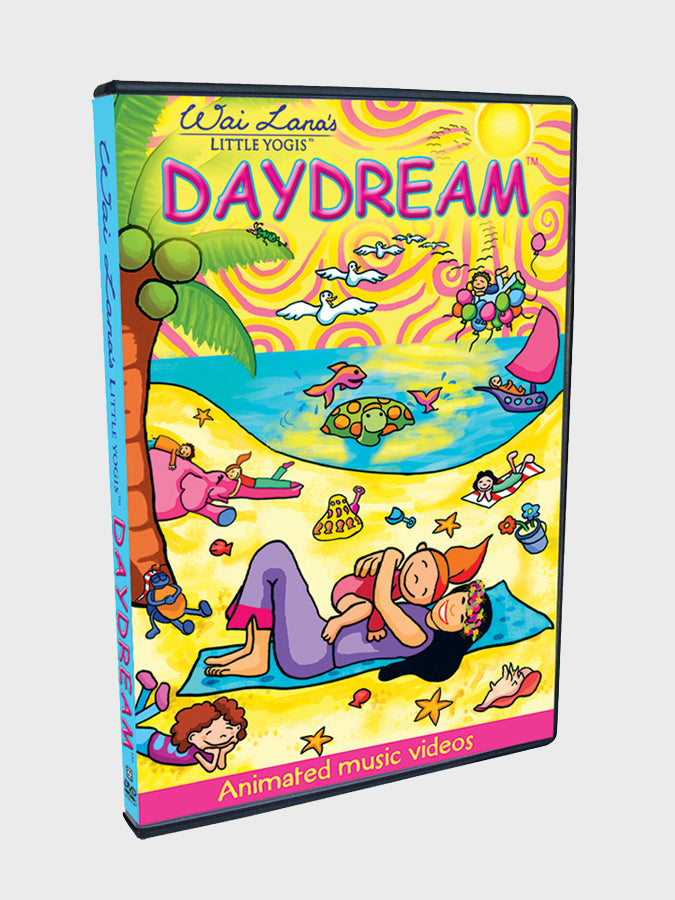 Wai Lana Little Yogis Daydream DVD - Kids Yoga Exercise Video for Children Ages 3-8 - Fun Home & Classroom Yoga Activity