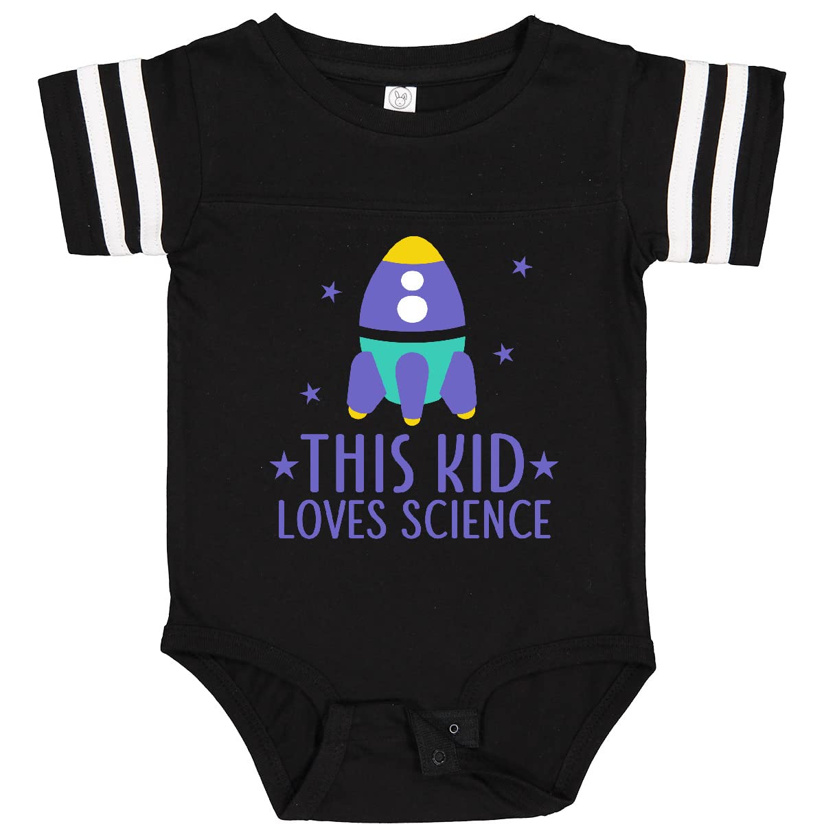 Inktastic Rocket Ship Science Lover Baby Bodysuit - Cute Astronaut Outfit for Science-Themed Parties & Everyday Wear