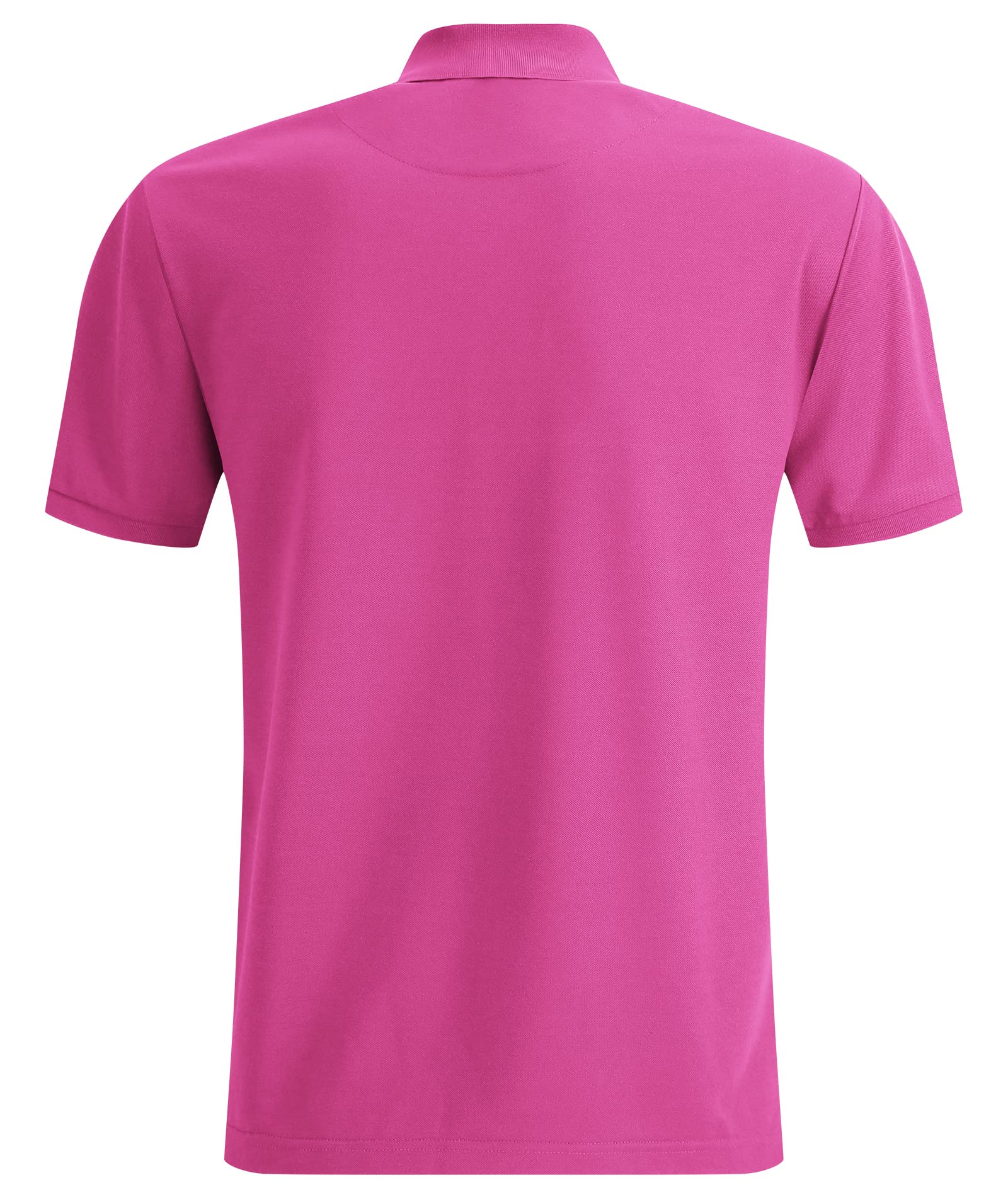 V VALANCH Men's Short Sleeve Polo Shirts - Moisture Wicking Golf & Tennis Shirt with Collar - Breathable Casual Wear for Sports, Office & Outdoor Activities