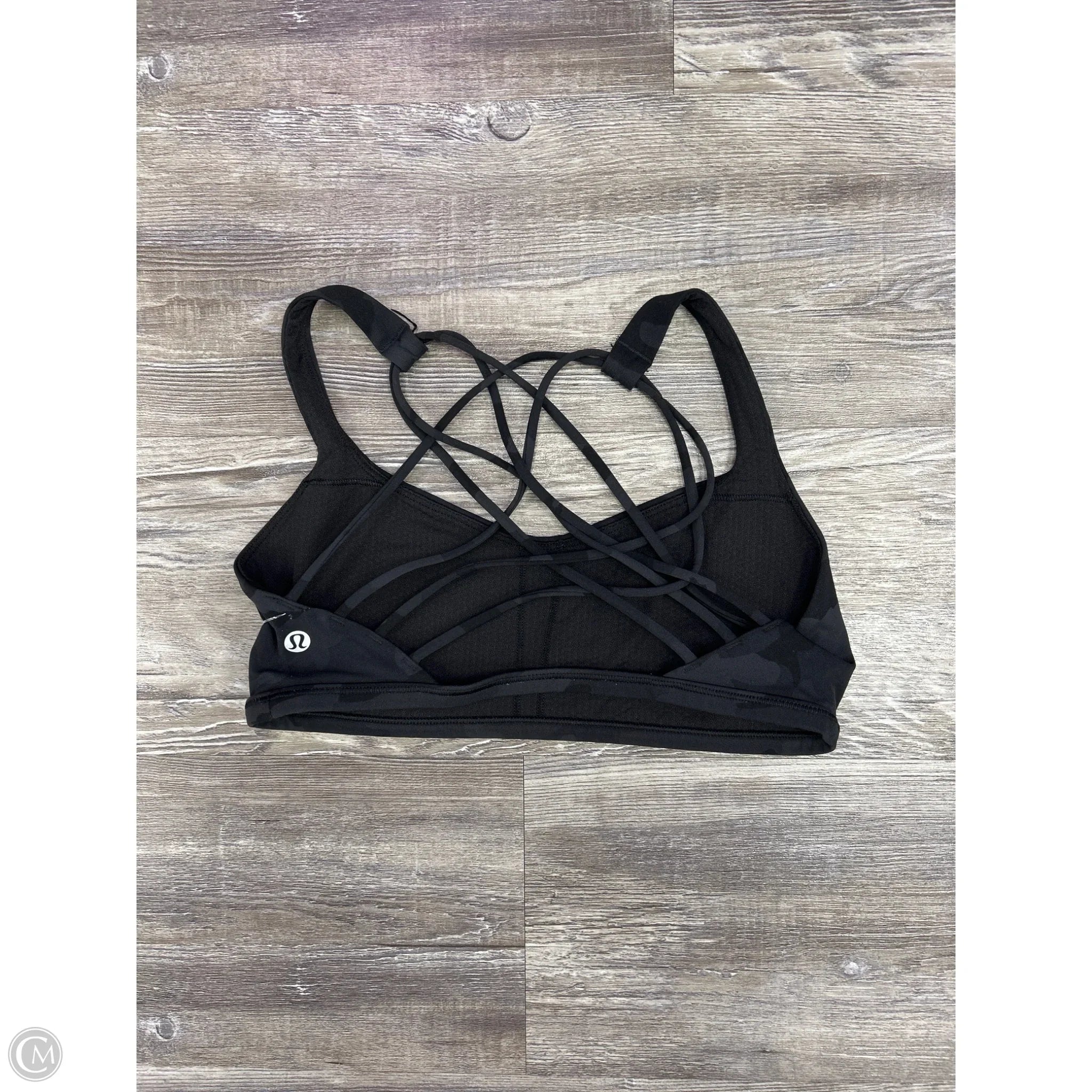 Lululemon Camouflage Print Athletic Sports Bra - Size 8 - High-Impact Workout & Yoga Top for Women - Perfect for Gym, Running & Fitness Training