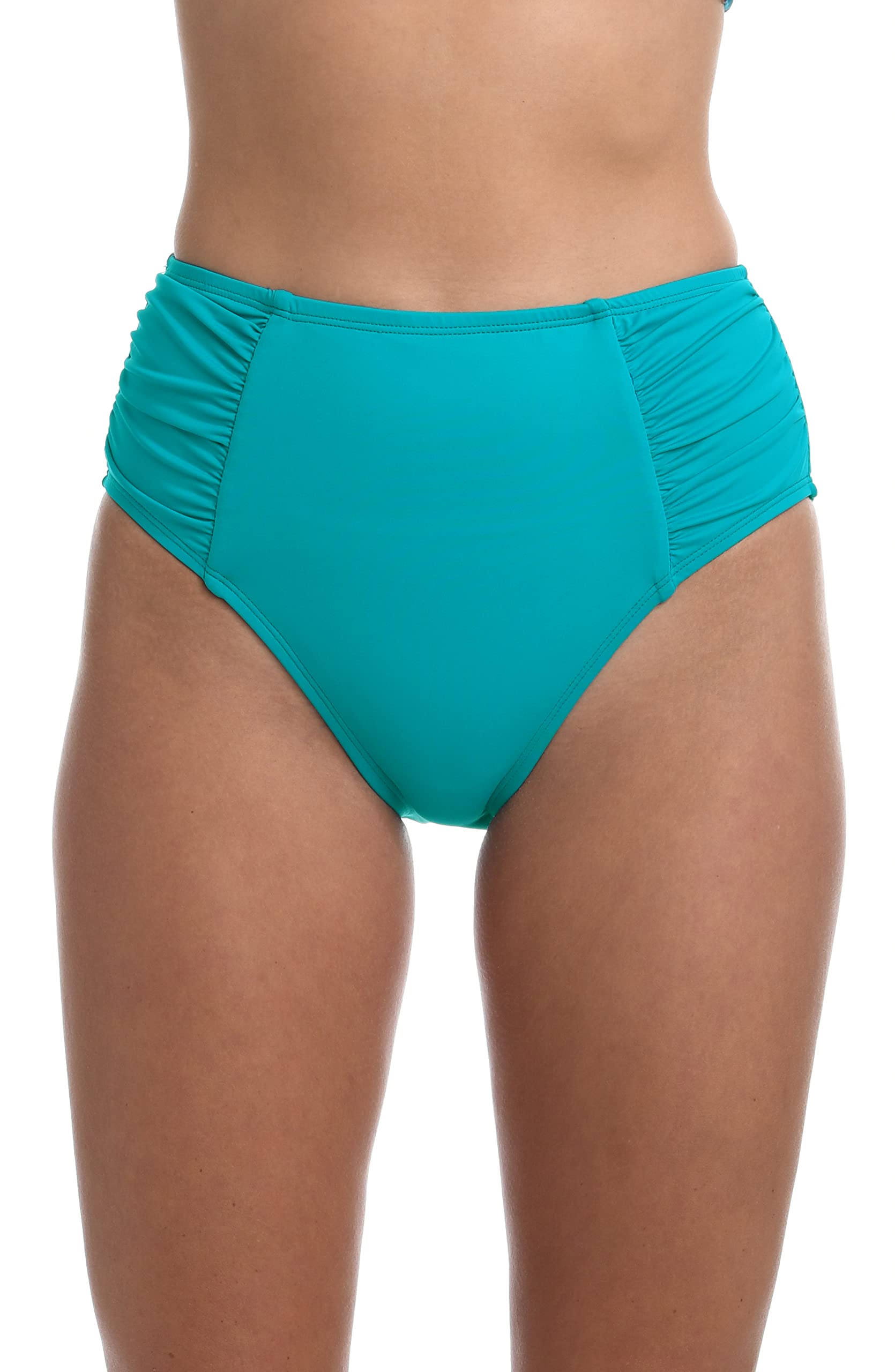 Island Goddess High Waist Bikini Bottom - Sexy Retro Swimwear for Women | Perfect for Beach Vacations, Pool Parties & Summer Getaways