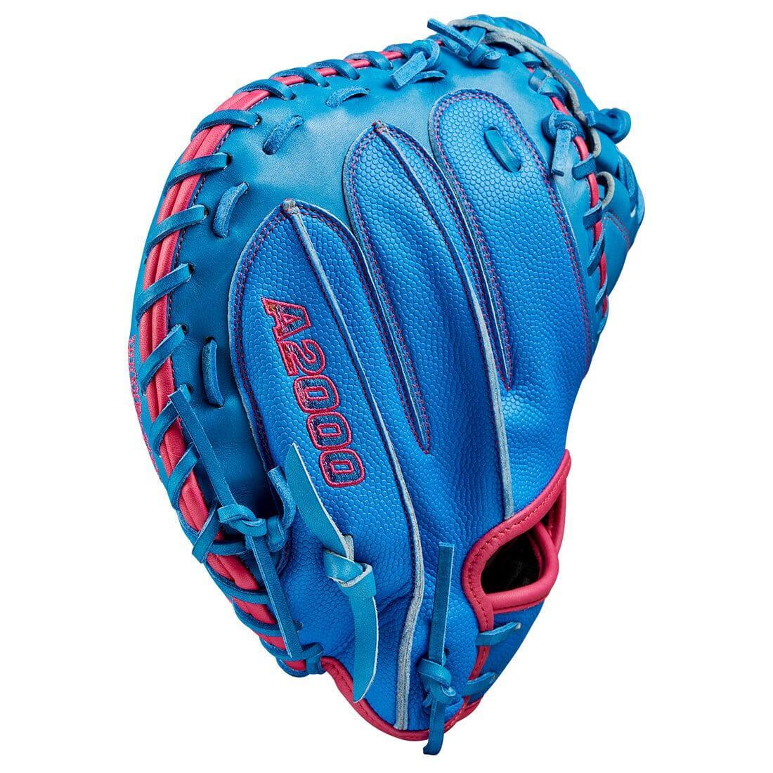 2024 Wilson Autism Speaks A2000 CM33SS 33-Inch Baseball Catcher's Mitt - WBW10210733 | Professional-Grade Leather Glove for Youth & Adult Players | Perfect for Games, Training & Practice