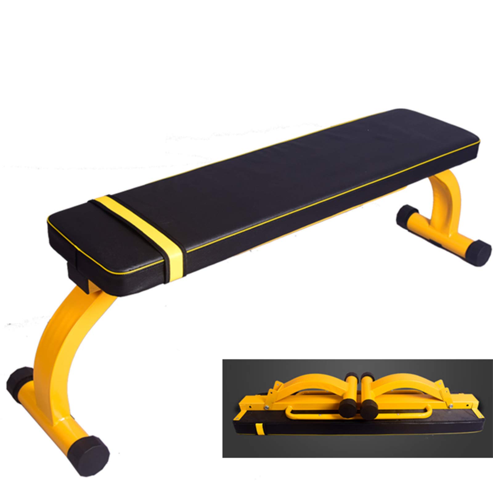 LIUXR Adjustable Weight Bench - Foldable Dumbbell Bench for Sit-Ups, Ab Workouts & Home Gym Training | Portable Fitness Equipment for Strength Training & Core Exercises | Perfect for Home, Garage & Small Spaces