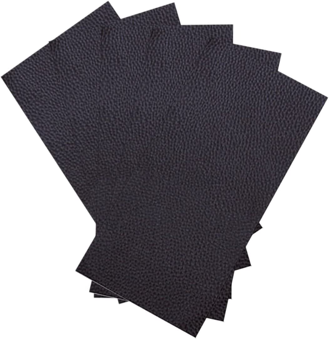 3 Pcs Leather Repair Patch Kit - Self-Adhesive Vinyl & Leather Repair for Car Seats, Couches, Elbows | DIY Furniture & Auto Upholstery Restoration