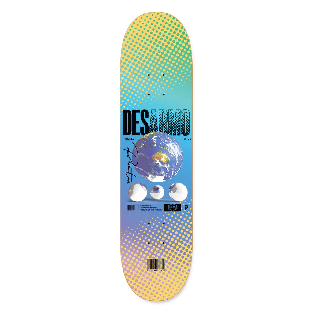 Primitive Desarmo Vision Skateboard Deck 8.38