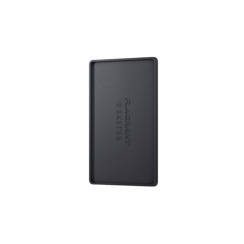 Flagrant x Ekster RFID Blocking Leather Wallet for Men - Slim Minimalist Bifold Wallet with Card Holder & Money Clip | Perfect for Travel, Business & Everyday Use