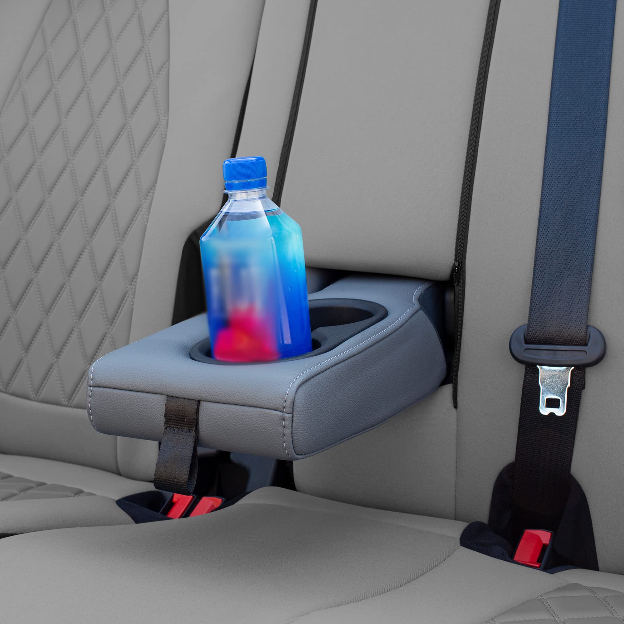 Custom Fit Neoprene Seat Covers for 2021-2022 Ford Bronco SUV - Water Resistant Neosupreme Front & Rear Set in Solid Gray | Perfect for Off-Road Adventures, Daily Commutes & Car Protection