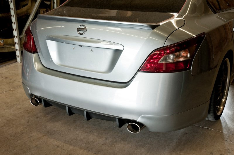 2009-2015 Nissan Maxima Rear Diffuser - Matte Black Performance Spoiler | KB127418MB | Enhances Aerodynamics & Sporty Style for Street Racing & Car Shows