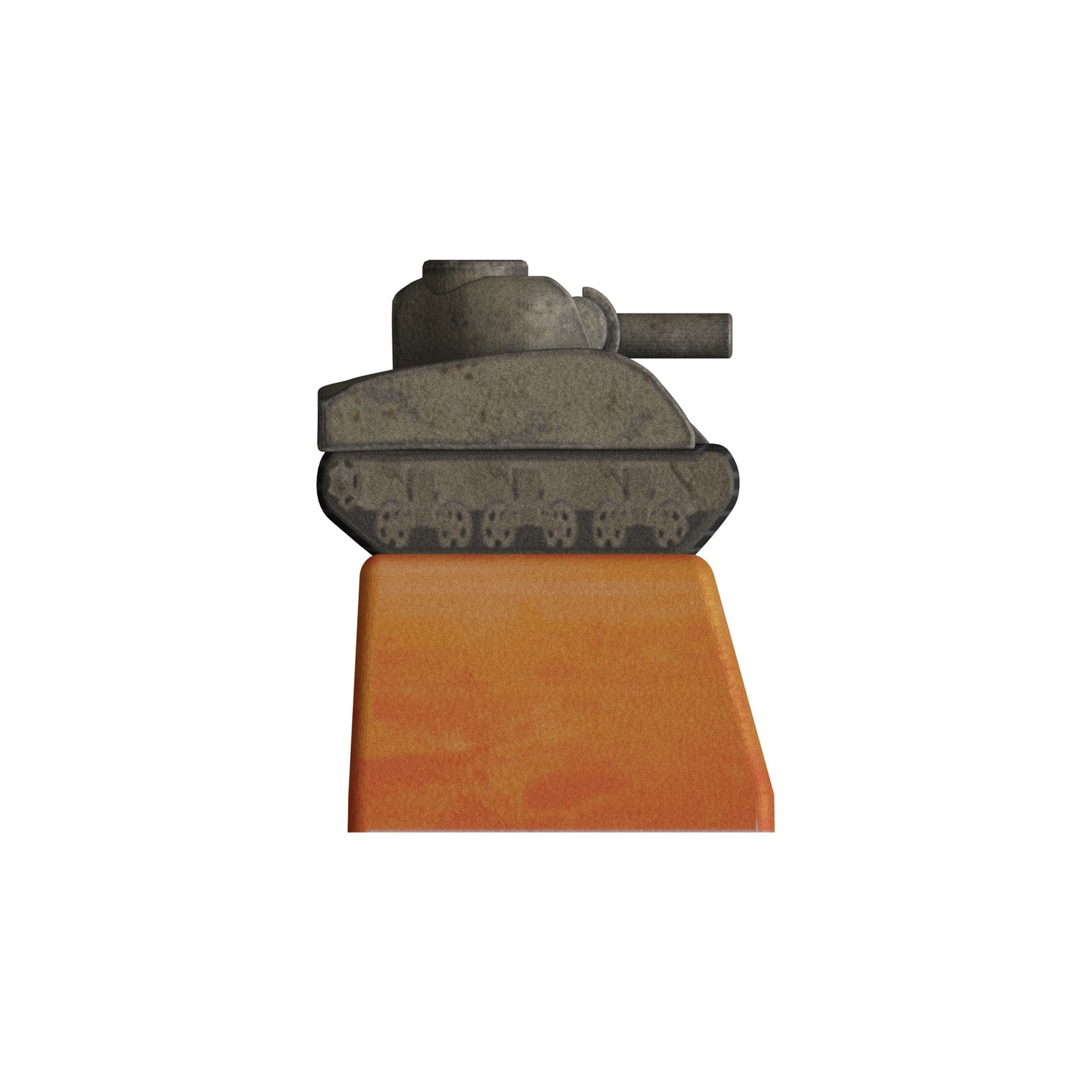 HX3D World of Tanks Sherman Tank Mechanical Keyboard Keycap - Custom WASD Gaming Key for Cherry MX Switches - Perfect for PC Gaming and Esports Enthusiasts