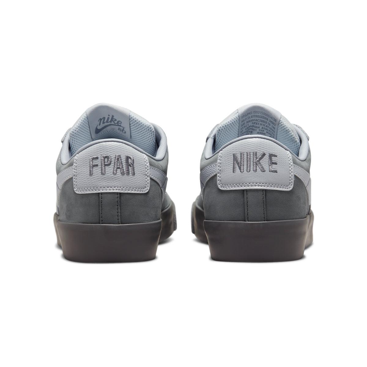 FPAR SB Zoom Blazer Low 'Cool Grey' - Men's Skateboarding Shoes for Comfort & Style - Perfect for Streetwear, Casual Wear & Skate Sessions