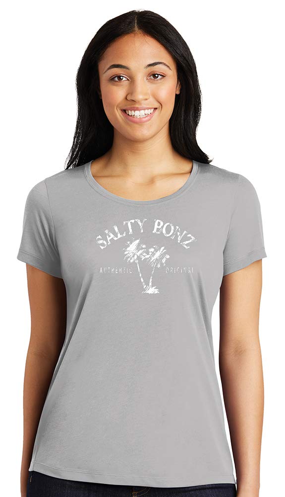 Women's Moisture-Wicking Cotton Performance T-Shirt with Unique Original Design - Perfect for Workouts, Yoga & Outdoor Activities