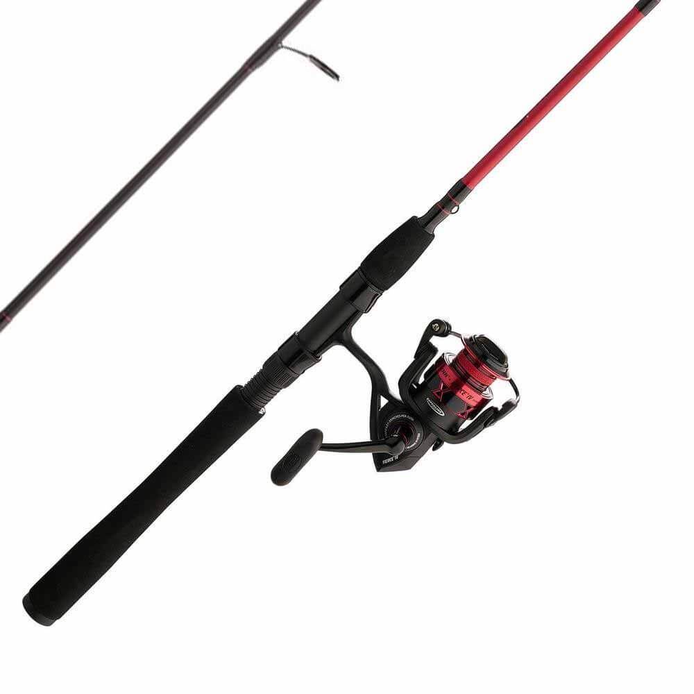 Penn Fierce IV Spinning Rod and Reel Combo - Saltwater Fishing Gear for Surf, Pier & Boat Anglers | Lightweight Graphite Rod with Smooth Ball Bearing Reel