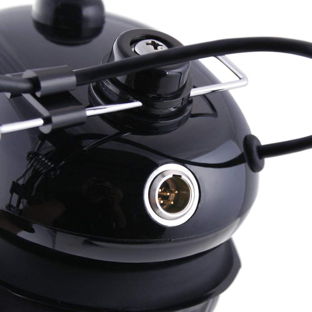 Rugged Radios Single Side Over-The-Head Headset for Racing Communications - 5-Pin Input Jack with Wire Boom Mic & Push-to-Talk - Perfect for Motorsports, Off-Roading & Track Racing