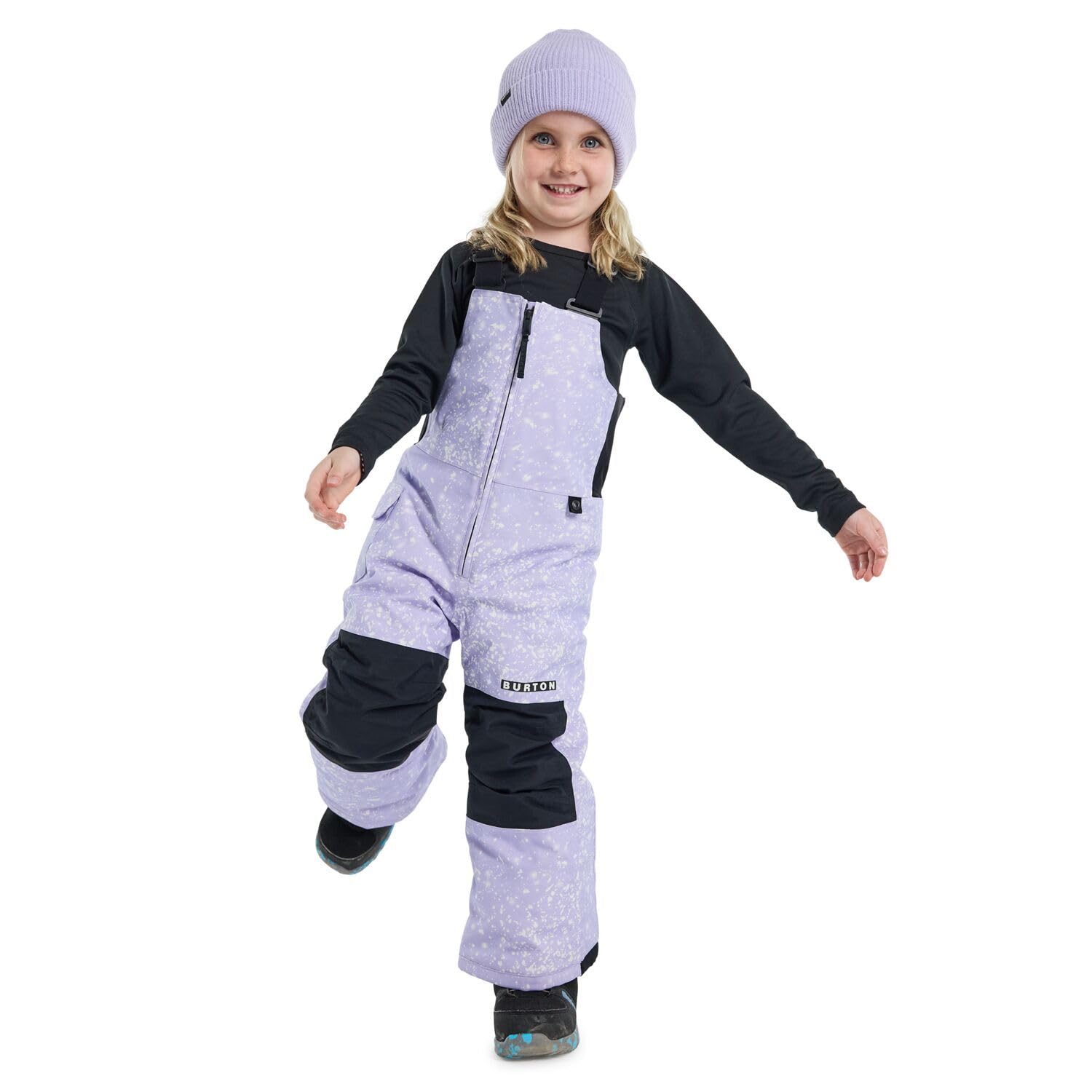 Burton Youth Toddlers' Maven Waterproof Snow Bib Pants - Warm Winter Snowsuit for Boys & Girls - Perfect for Skiing, Snowboarding & Outdoor Play
