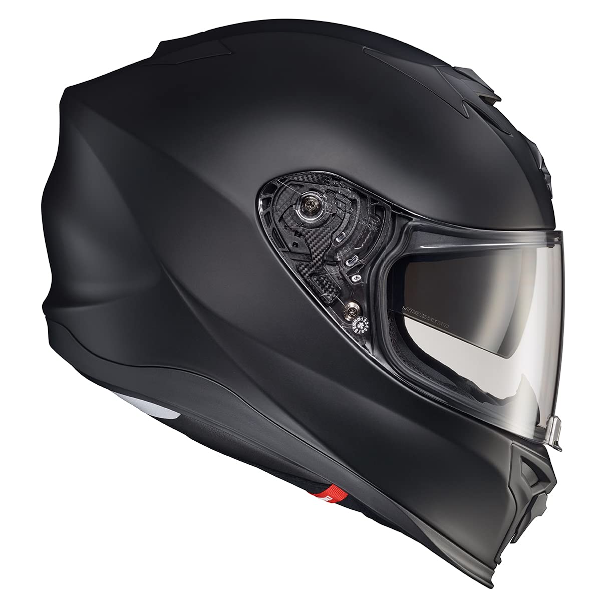 ScorpionEXO EXO-T520 Full Face Motorcycle Helmet - Gloss Black (Small) - DOT Certified for Safety - Ideal for Street Biking & Commuting