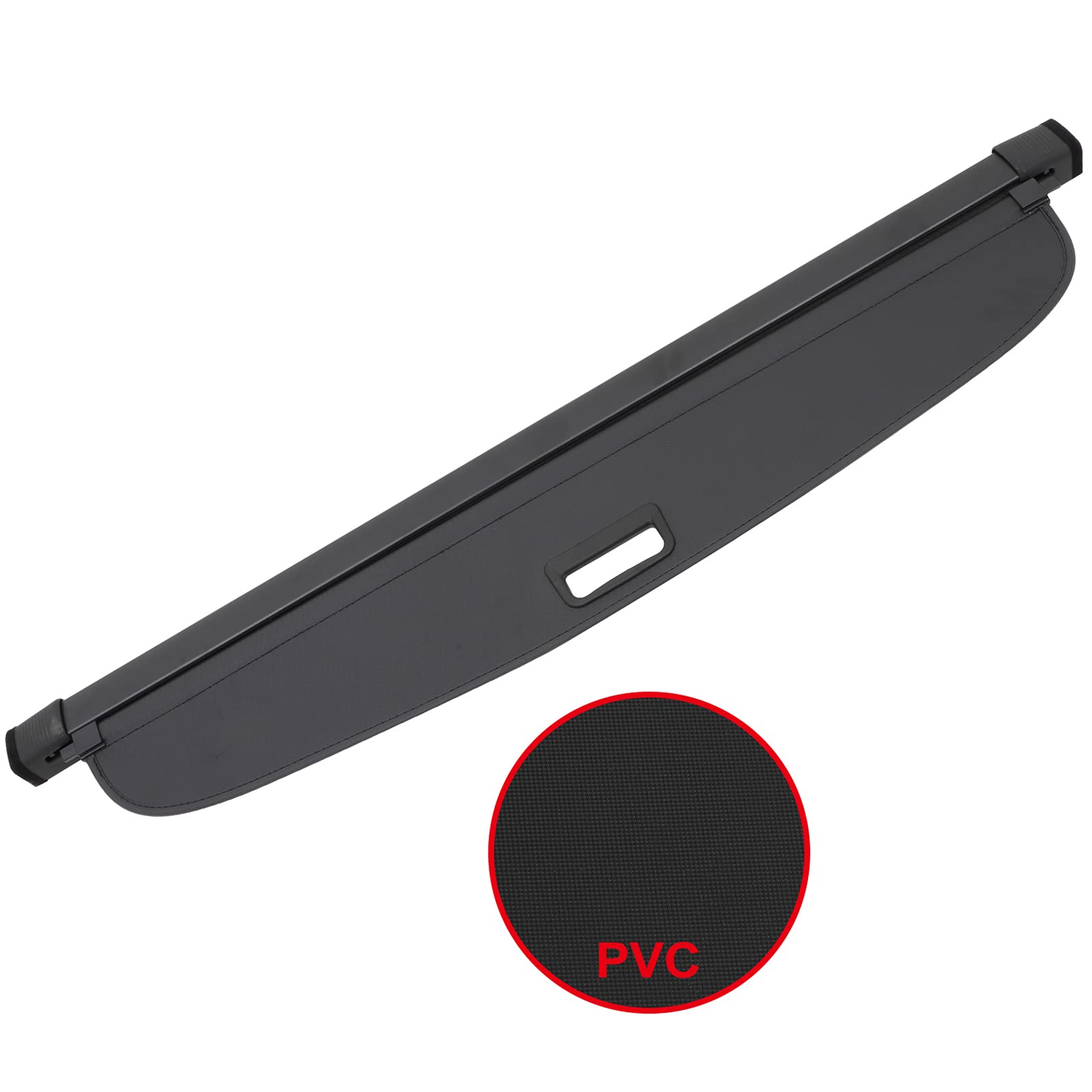 2016-2019 Toyota Prius 1.8L Retractable Trunk Cargo Cover - UV Protection Rear Shade for Car Storage & Privacy | Perfect for Road Trips, Grocery Hauling & Pet Safety