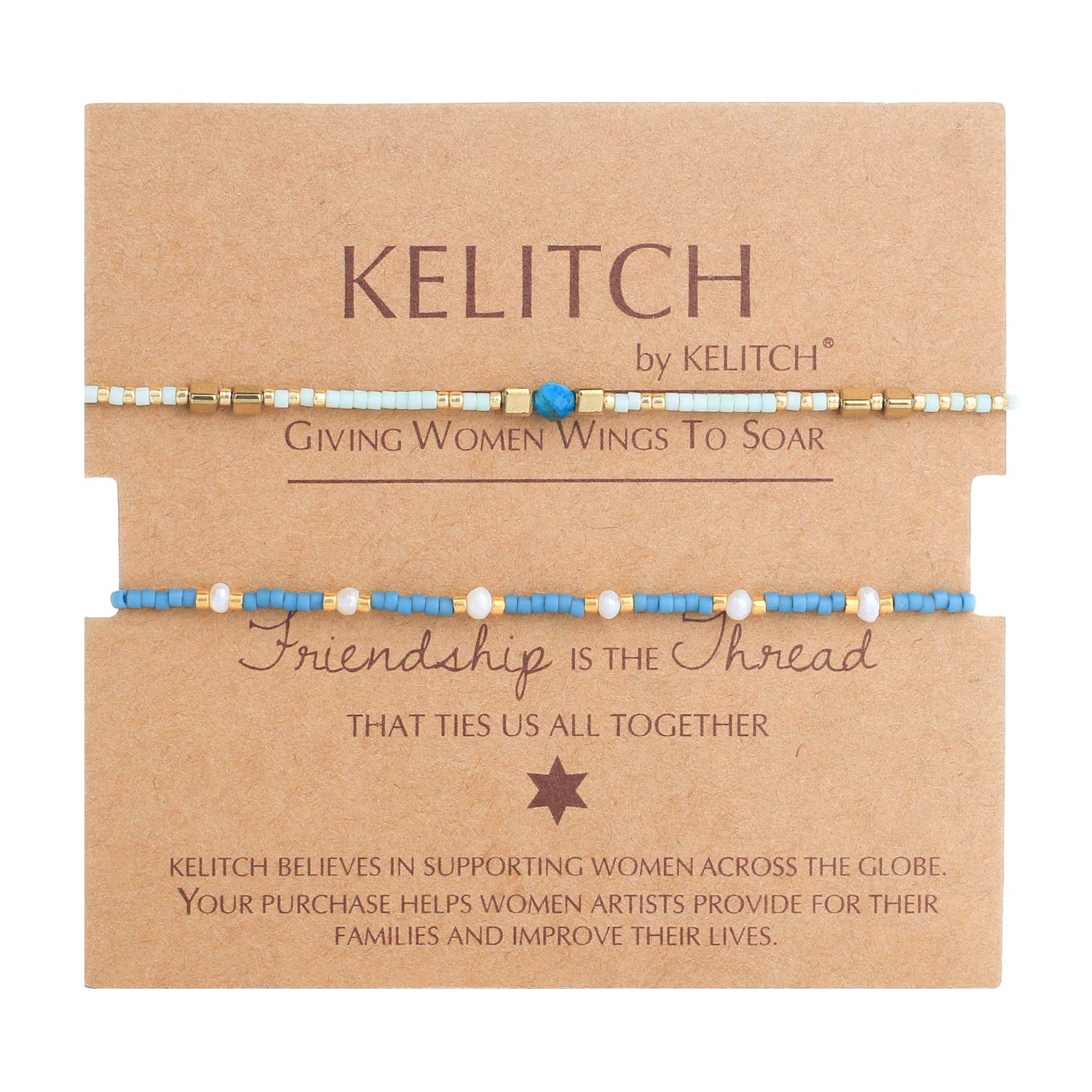 Evil Eye Bracelet for Women - Handwoven Bohemian Beaded Friendship Bracelet - Protection Jewelry for Good Luck, Travel & Everyday Wear