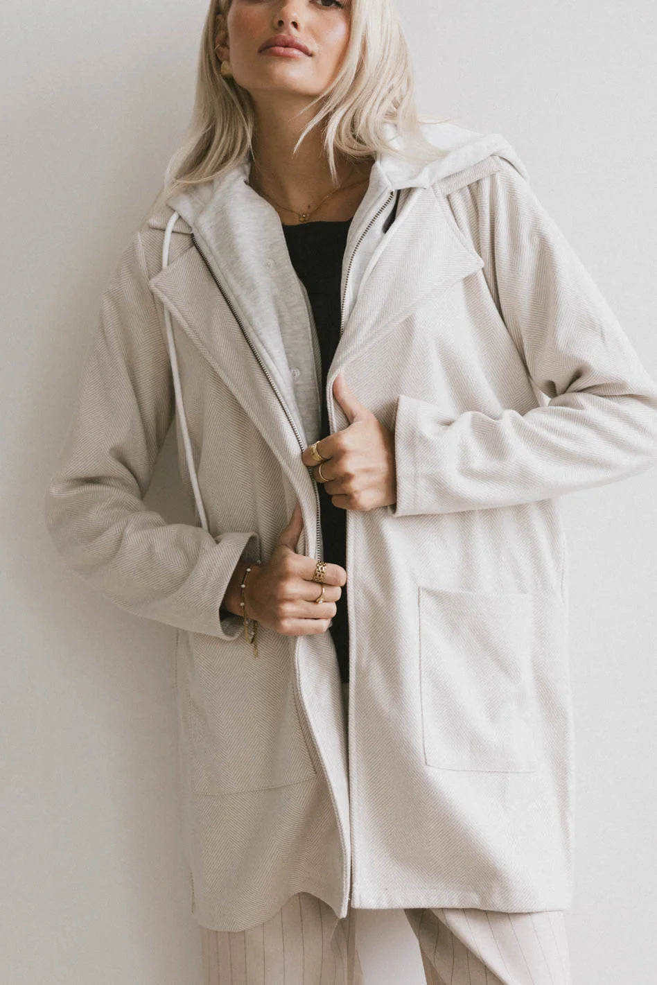 Neli Women's Trench Coat - Classic Waterproof Long Coat for Fall & Winter | Office Wear, Travel, Daily Outfits | FINAL SALE