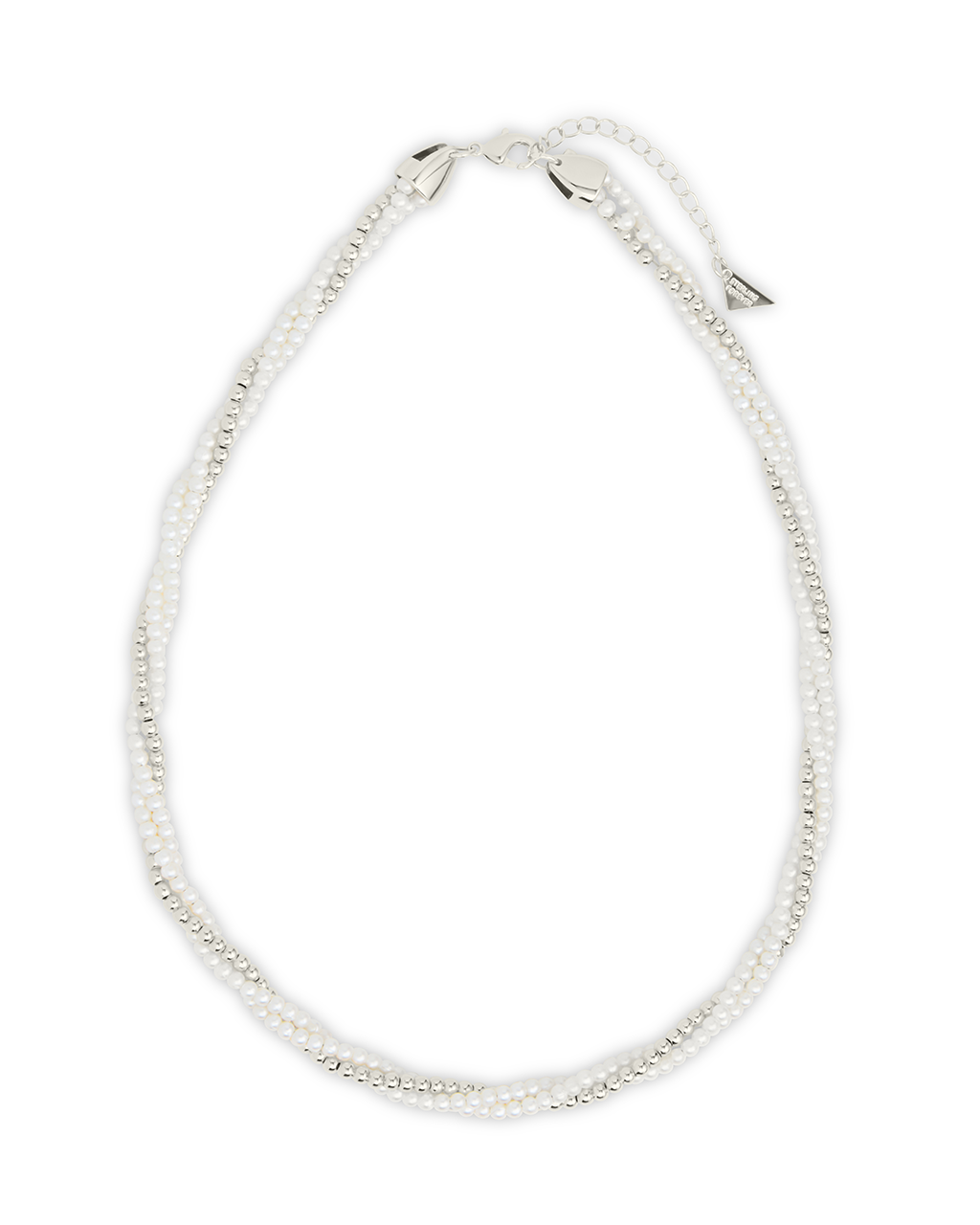 Twisted Pearl Necklace for Women - Elegant Patti Design, 18K Gold Plated, Gift for Her | Perfect for Weddings, Parties & Special Occasions
