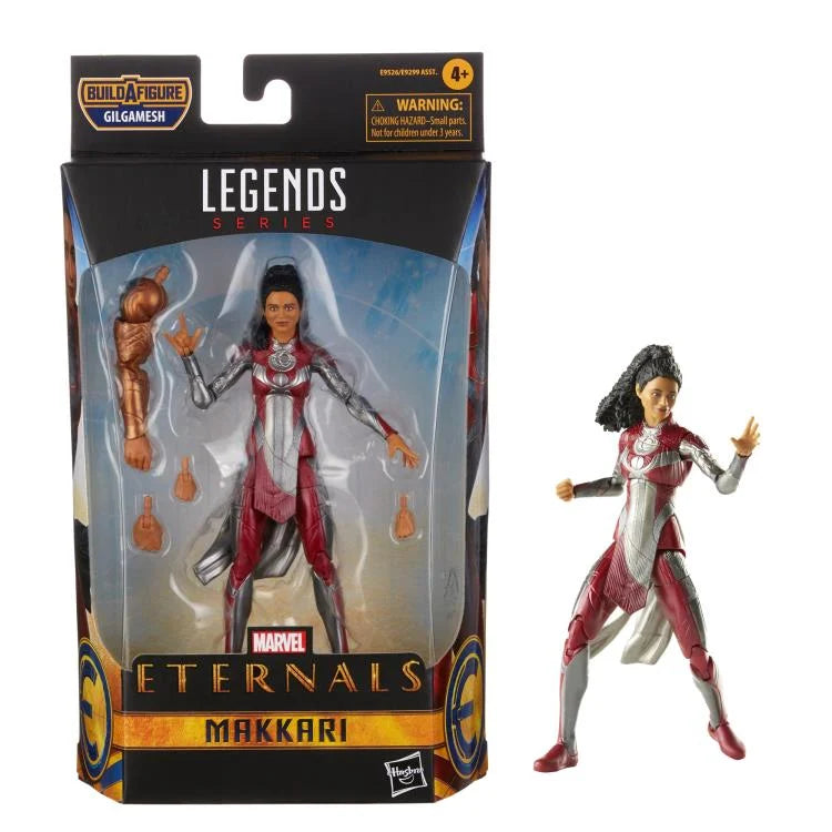 Eternals Marvel Legends Makkari Action Figure with Gilgamesh BAF | Collectible Superhero Toy for Fans & Display | Perfect for Marvel Collections & Gift Giving