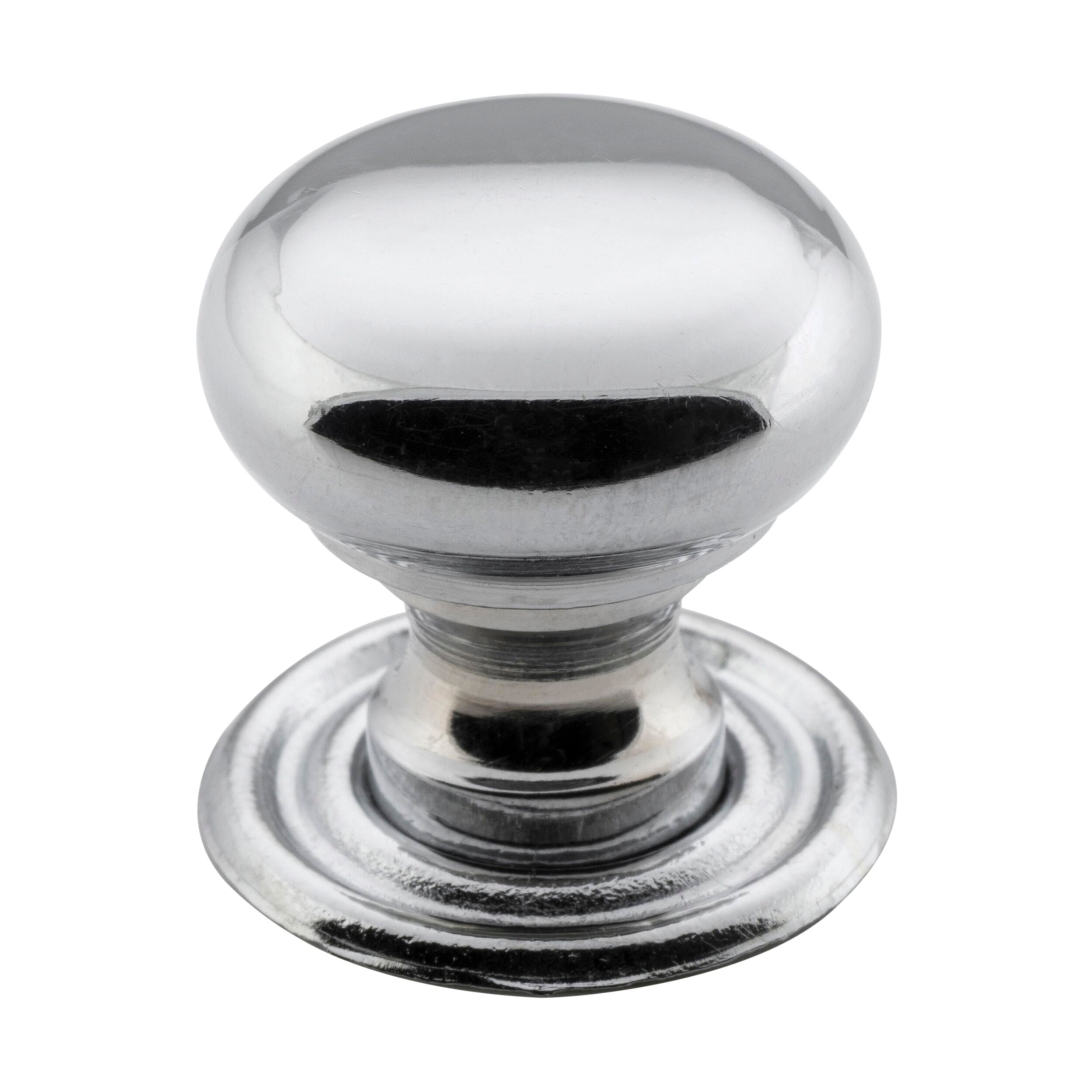3658 Brass Chrome Plated Cupboard Knob Sheet - D19xP19mm - Perfect for Kitchen Cabinets, Dressers & Furniture Hardware Upgrade