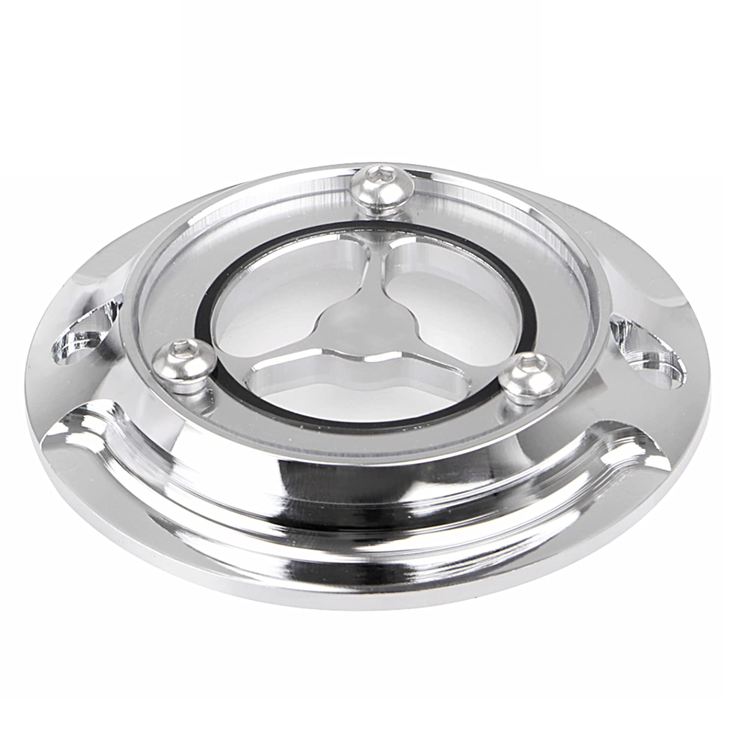 Chrome Derby Timer Cover & Timing Cover for 2004-2019 Harley Sportster XL 883 1200 Custom - Motorcycle Engine Protection & Style Upgrade for Cruiser Bikes