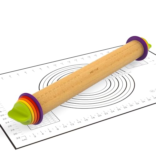 Rolling Pin + Pastry Mat