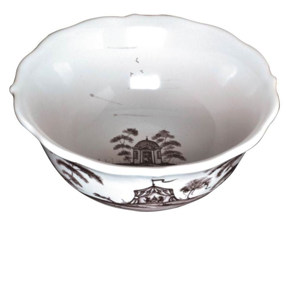 Country Estate Flint Cereal Bowl - 12oz Stoneware Breakfast Bowl for Cereal, Soup, Salad - Perfect for Home, Kitchen, and Restaurant Use