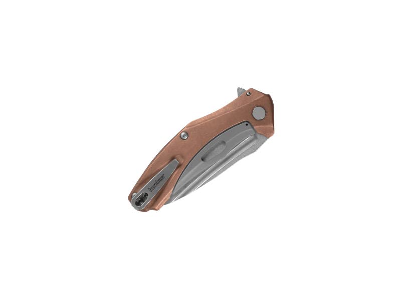 Kershaw Natrix Folding Pocket Knife - Drop Point Blade, Sub Frame Lock, KVT Ball Bearing Opening - EDC, Camping, Hiking & Outdoor Survival Gear