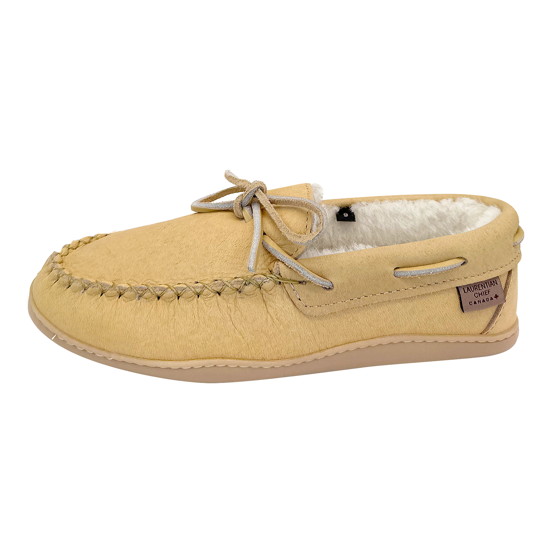 Women's Sheepskin Lined Leather Moccasins with Rubber Sole - Cozy Winter House Slippers for Indoor Comfort & Warmth