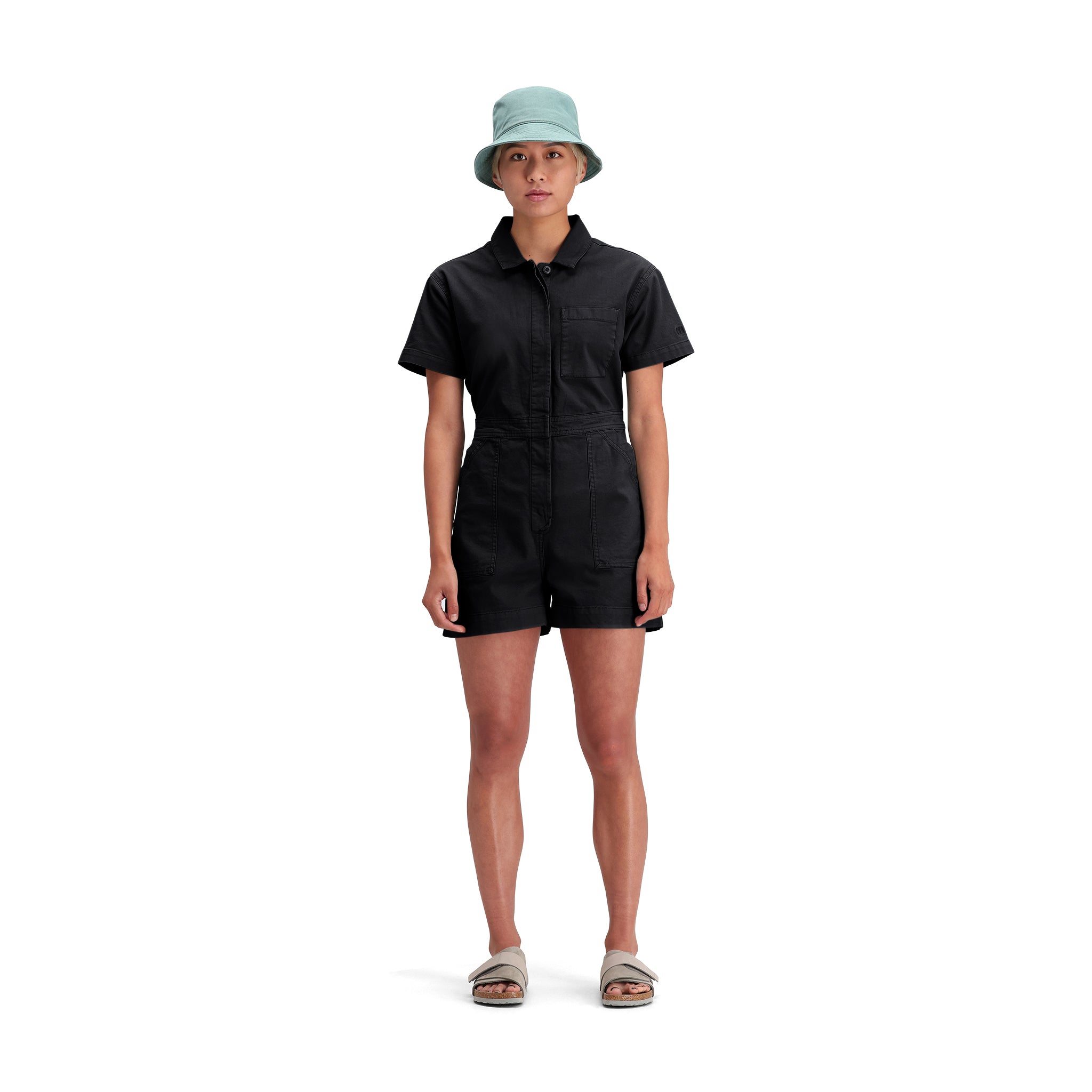 Women's Dirt Romper - Stylish & Comfortable Jumpsuit for Outdoor Adventures, Hiking, and Casual Wear