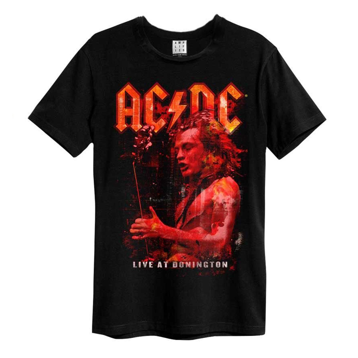 AC/DC Live At Donington Vintage Rock Band T-Shirt - Official Concert Merchandise for Music Fans & Rock Enthusiasts | Perfect for Concerts, Parties & Casual Wear