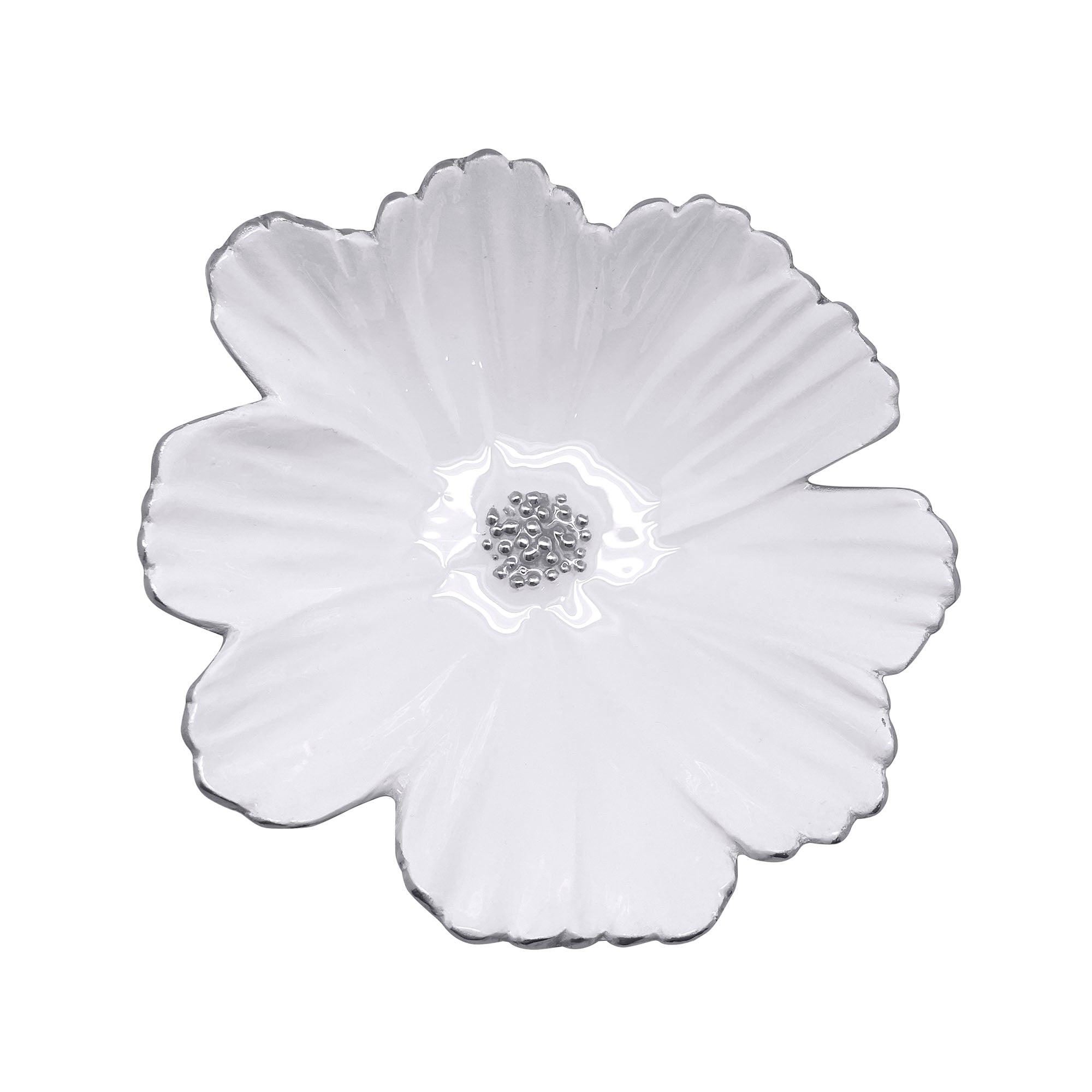 Cosmos White Sauce Dish - Elegant Ceramic Serving Bowl for Pasta, Salad & Desserts | Perfect for Dining, Entertaining & Gifting