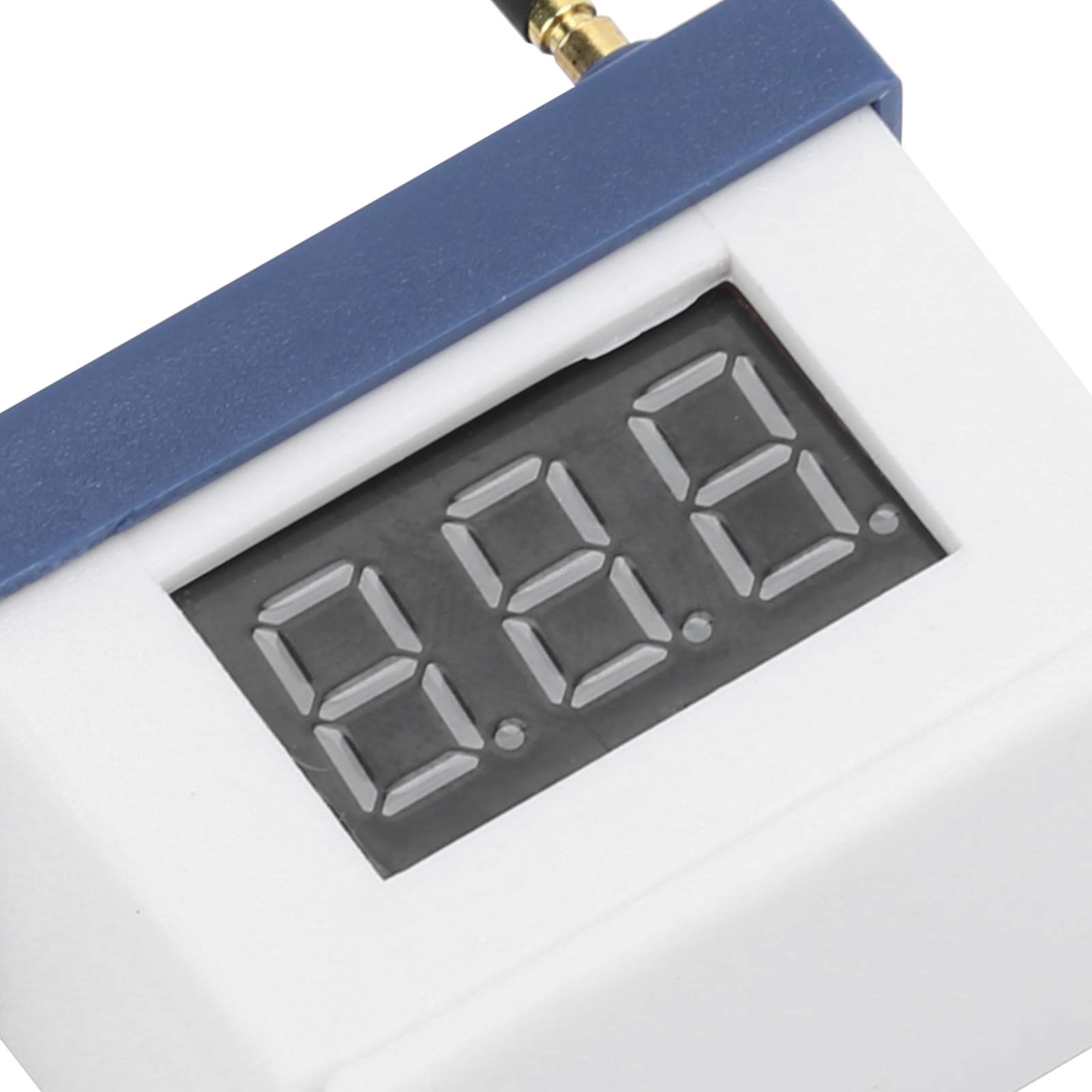 1:8 & 1:10 Scale LED Low Voltage Alarm for RC Cars - SCX10/TRX4 Compatible Battery Warning Indicator (White) - Perfect for Off-Road RC Vehicles & Crawler Accessories