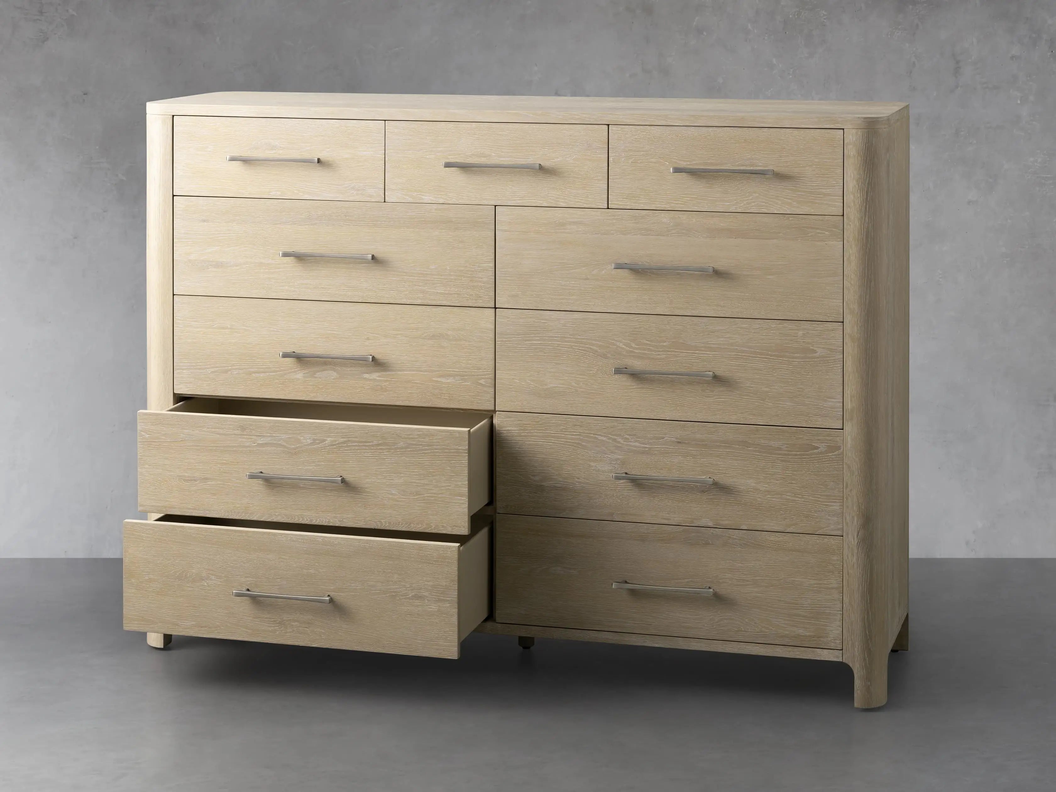 Callie 11-Drawer Dresser - Modern Wooden Chest of Drawers for Bedroom, Living Room & Nursery - Perfect for Clothes, Toys & Home Organization