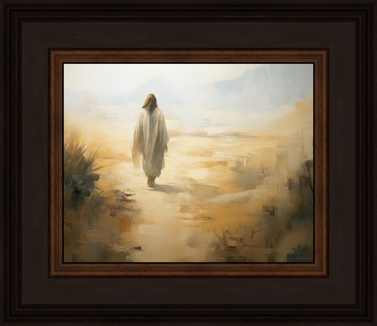 Embracing The Whispers of Solitude - Inspirational Wall Art for Home & Office Decor | Perfect for Meditation Rooms, Living Spaces & Gift Giving
