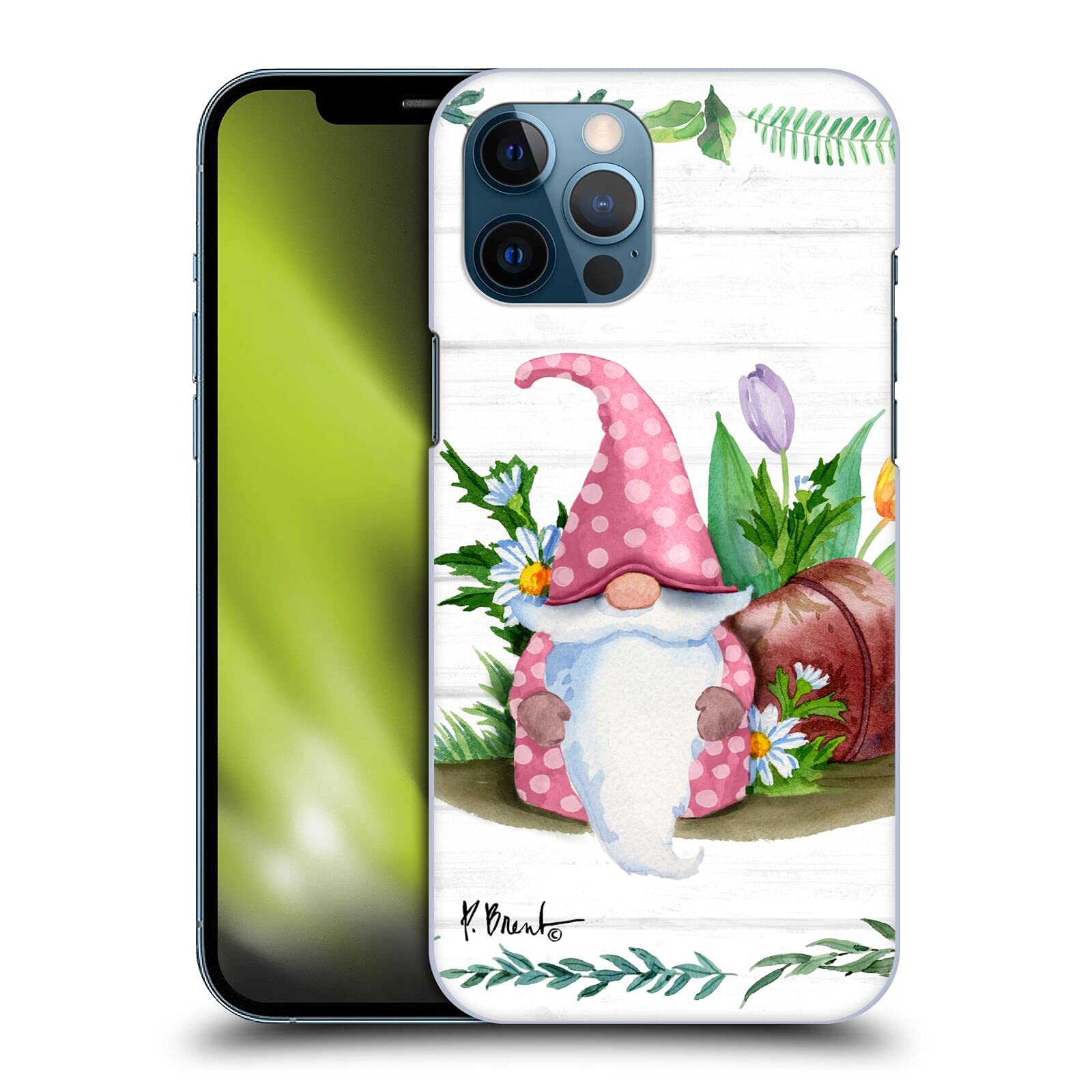 Officially Licensed Paul Brent Spring Gnome Wilderness Hard Back Case for Apple iPhone 12 Pro Max - Durable Protective Phone Cover with Unique Art Design - Perfect for Outdoor Adventures and Nature Lovers